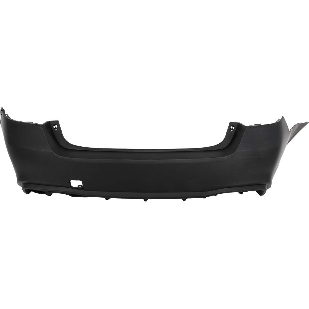 LEGACY 18-19 REAR BUMPER COVER, Upper Primed, Lower Textured, w/o Object Sensor Hole