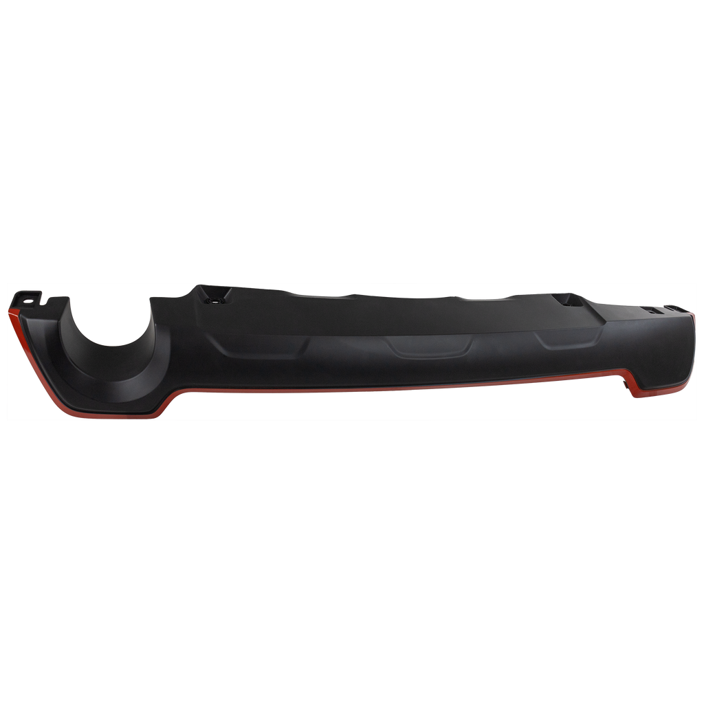 FORESTER 19-21 REAR BUMPER MOLDING, Guard, Matte Dark Gray, Sport Model