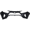RAV4 19-21 FRONT BUMPER COVER, Primed, LE/Limited/XLE/XLE Premium/Hybrid Models, Small Holes, w/ Parking Aid Sensor Holes, Korea Built Vehicle