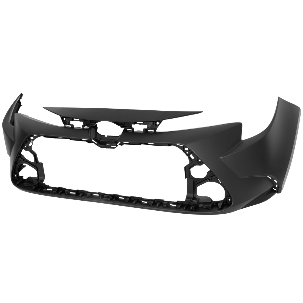 COROLLA 20-22 FRONT BUMPER COVER, Pimed, North America Built Vehicle, L/LE/XLE Models, Sedan