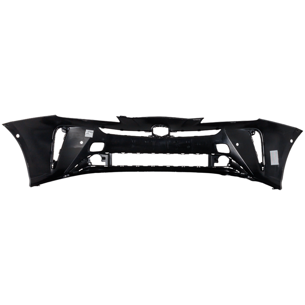 PRIUS 19-22 FRONT BUMPER COVER, Primed, w/ Parking Aid Sensor Holes, w/ Tow Hook Hole