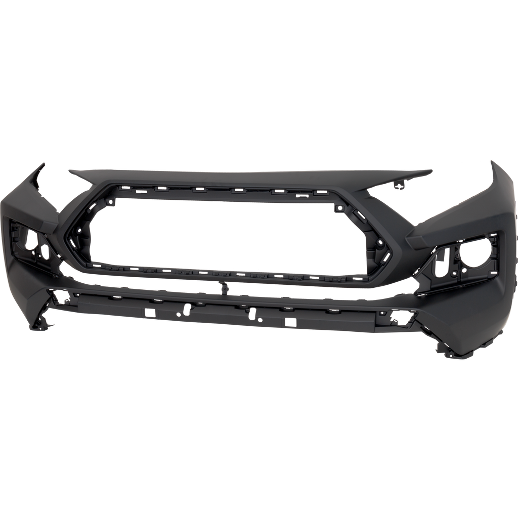 RAV4 19-21 FRONT BUMPER COVER, Primed, Adventure/Trail/TRD Off-Road Models, w/o Parking Aid Sensor Holes, Japan Built Vehicle