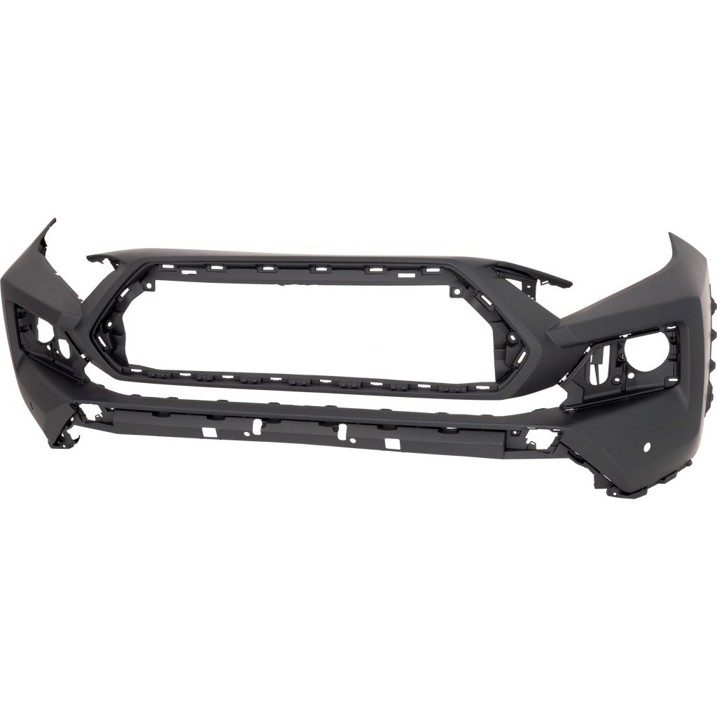 RAV4 19-23 FRONT BUMPER COVER, Primed, Adventure/Trail/TRD Off-Road Models, Japan Built Vehicle, w/ Parking Aid Sensor Holes