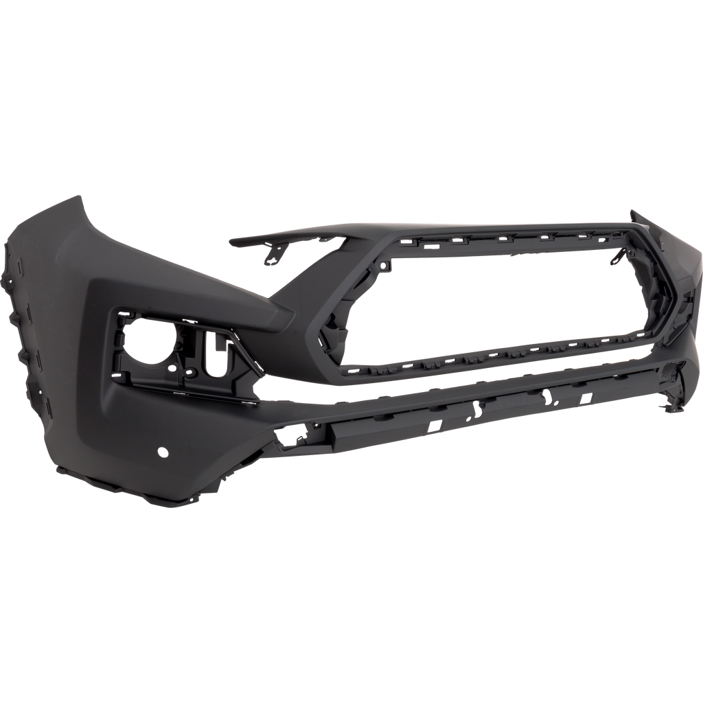 RAV4 19-23 FRONT BUMPER COVER, Primed, Adventure/Trail/TRD Off-Road Models, Japan Built Vehicle, w/ Parking Aid Sensor Holes