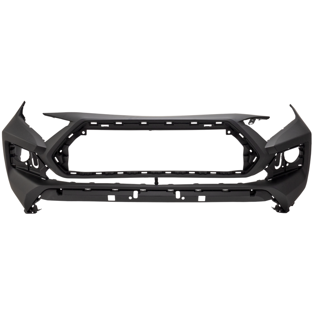 RAV4 19-23 FRONT BUMPER COVER, Primed, w/o Parking Aid Sensor Holes, North America Built Vehicle, Adventure/Trail/TRD Off-Road Models