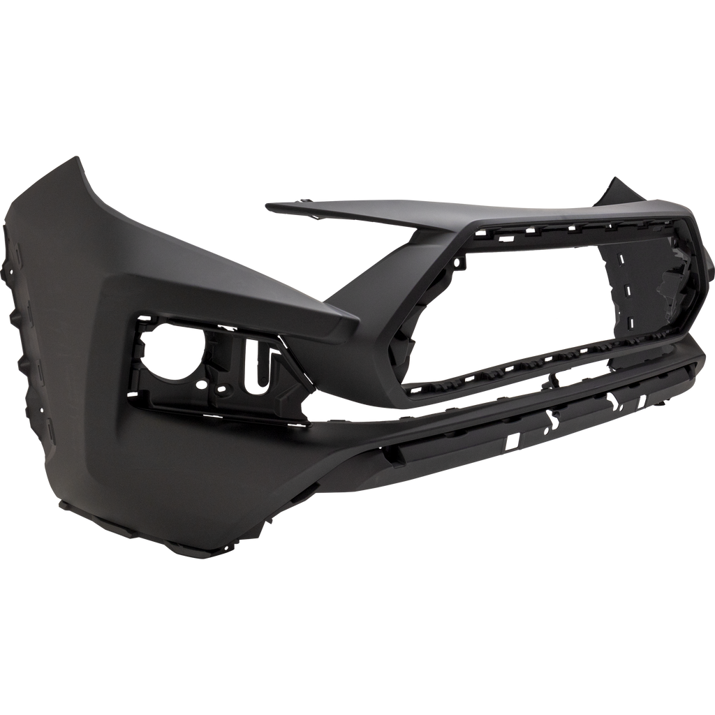 RAV4 19-23 FRONT BUMPER COVER, Primed, w/o Parking Aid Sensor Holes, North America Built Vehicle, Adventure/Trail/TRD Off-Road Models