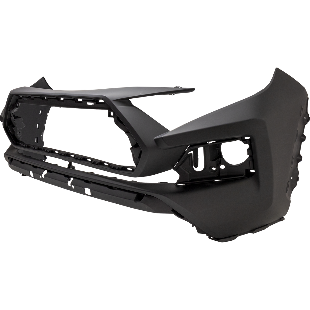 RAV4 19-23 FRONT BUMPER COVER, Primed, w/o Parking Aid Sensor Holes, North America Built Vehicle, Adventure/Trail/TRD Off-Road Models