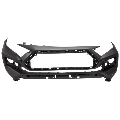 RAV4 19-23 FRONT BUMPER COVER, Primed, Adventure/Trail/TRD Off-Road Models, w/ Parking Aid Sensor Holes, North America Built Vehicle