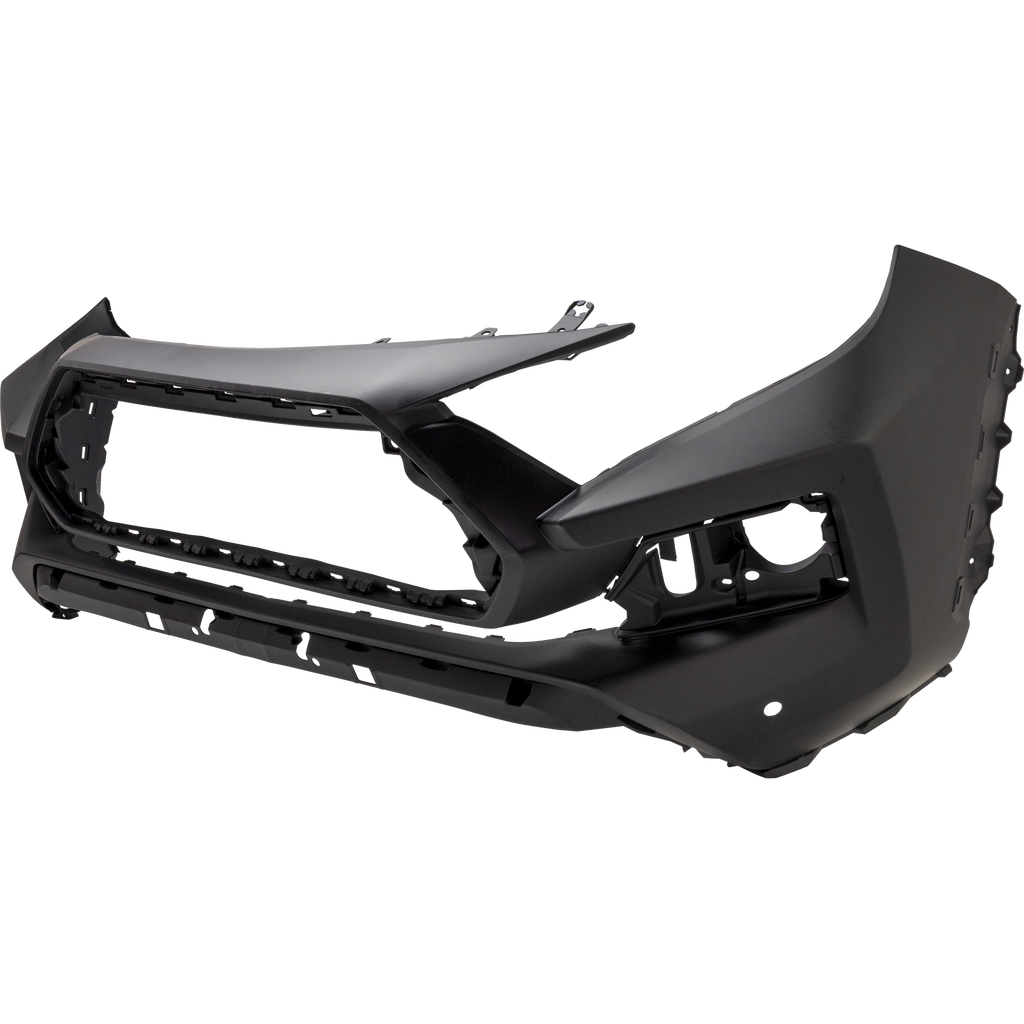 RAV4 19-23 FRONT BUMPER COVER, Primed, Adventure/Trail/TRD Off-Road Models, w/ Parking Aid Sensor Holes, North America Built Vehicle