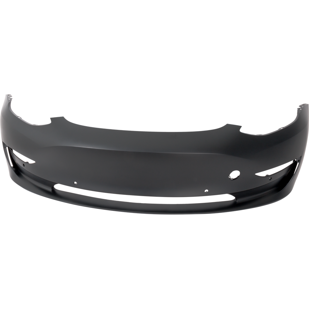 MODEL 3 17-23 FRONT BUMPER COVER, Primed, w/ Tow Hook Holes