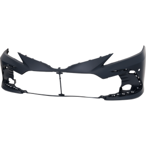 CAMRY 21-22 FRONT BUMPER COVER, Primed, w/ Parking Aid Sensor Holes, XLE/Hybrid XLE Models