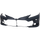 CAMRY 21-22 FRONT BUMPER COVER, Primed, w/ Parking Aid Sensor Holes, XLE/Hybrid XLE Models