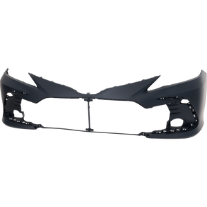 CAMRY 21-22 FRONT BUMPER COVER, Primed, LE/Hybrid LE/(XLE/Hybrid XLE, w/o Parking Aid Sensor Holes) Models