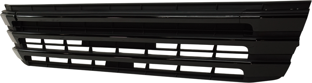 HIGHLANDER 17-19 FRONT BUMPER GRILLE, Black Molding, w/o Around View Monitor, (Exc. Hybrid Model)