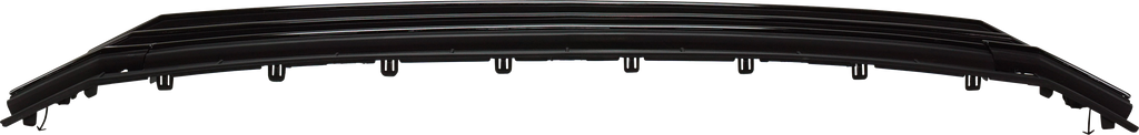 HIGHLANDER 17-19 FRONT BUMPER GRILLE, Black Molding, w/o Around View Monitor, (Exc. Hybrid Model)