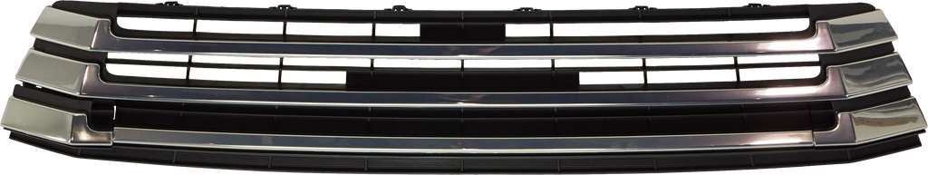 HIGHLANDER 17-19 FRONT BUMPER GRILLE, Chrome Molding, w/o Around View Monitor