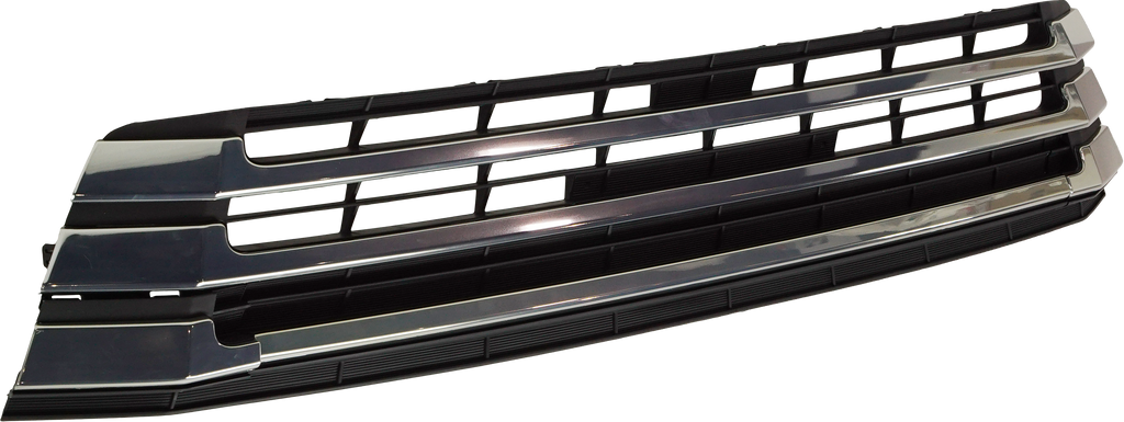 HIGHLANDER 17-19 FRONT BUMPER GRILLE, Chrome Molding, w/o Around View Monitor
