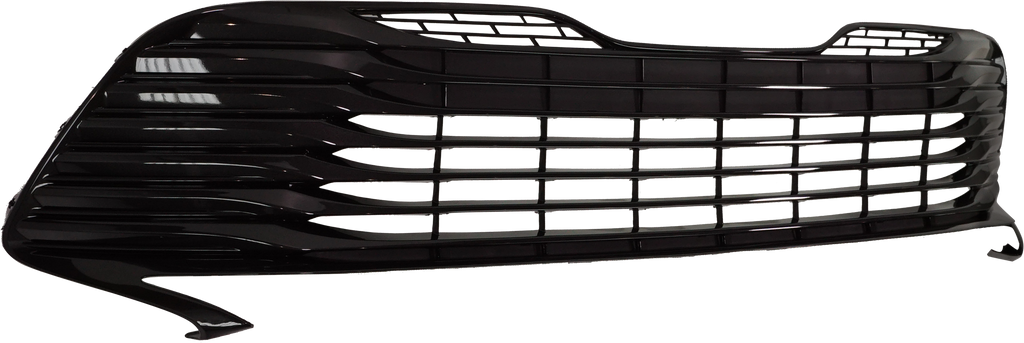 CAMRY 18-20 FRONT BUMPER GRILLE, Painted Silver Black, L/LE Models, North America Built Vehicle - CAPA
