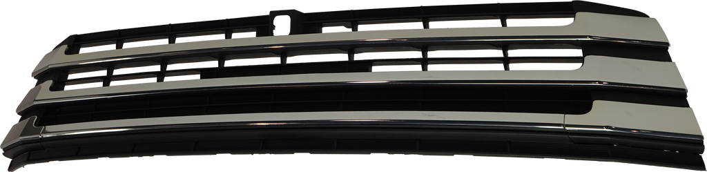 HIGHLANDER 17-19 FRONT BUMPER GRILLE, Textured Blak, w/ Satin Molding, w/ Arround View Monitor
