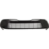 CAMRY 18-20 FRONT BUMPER GRILLE, Painted Gray, XLE Model, w/o Parking Aid Sensor Holes