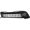 CAMRY 18-20 FRONT BUMPER GRILLE, Painted Gray, XLE Model, w/o Parking Aid Sensor Holes