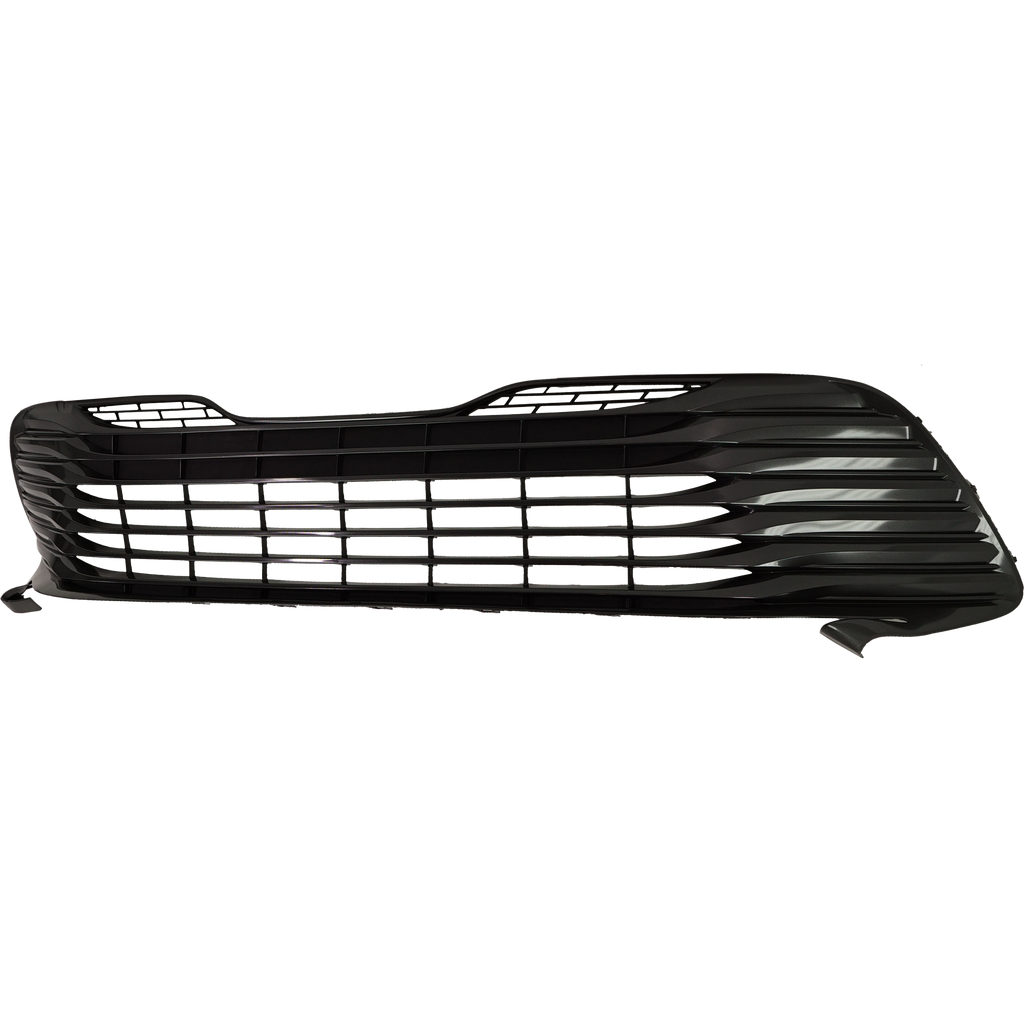 CAMRY 18-20 FRONT BUMPER GRILLE, Painted Gray, XLE Model, w/o Parking Aid Sensor Holes