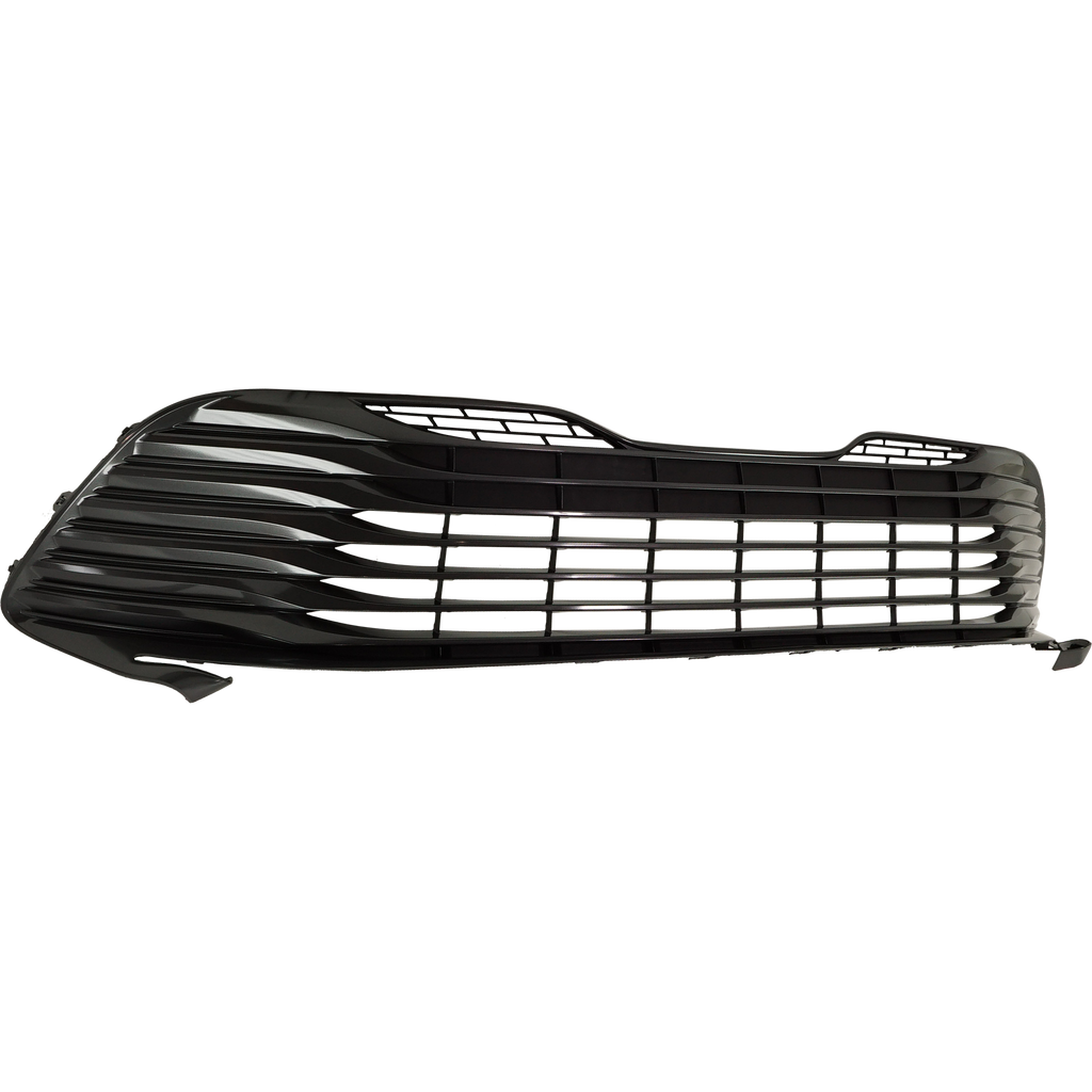 CAMRY 18-20 FRONT BUMPER GRILLE, Painted Gray, XLE Model, w/o Parking Aid Sensor Holes