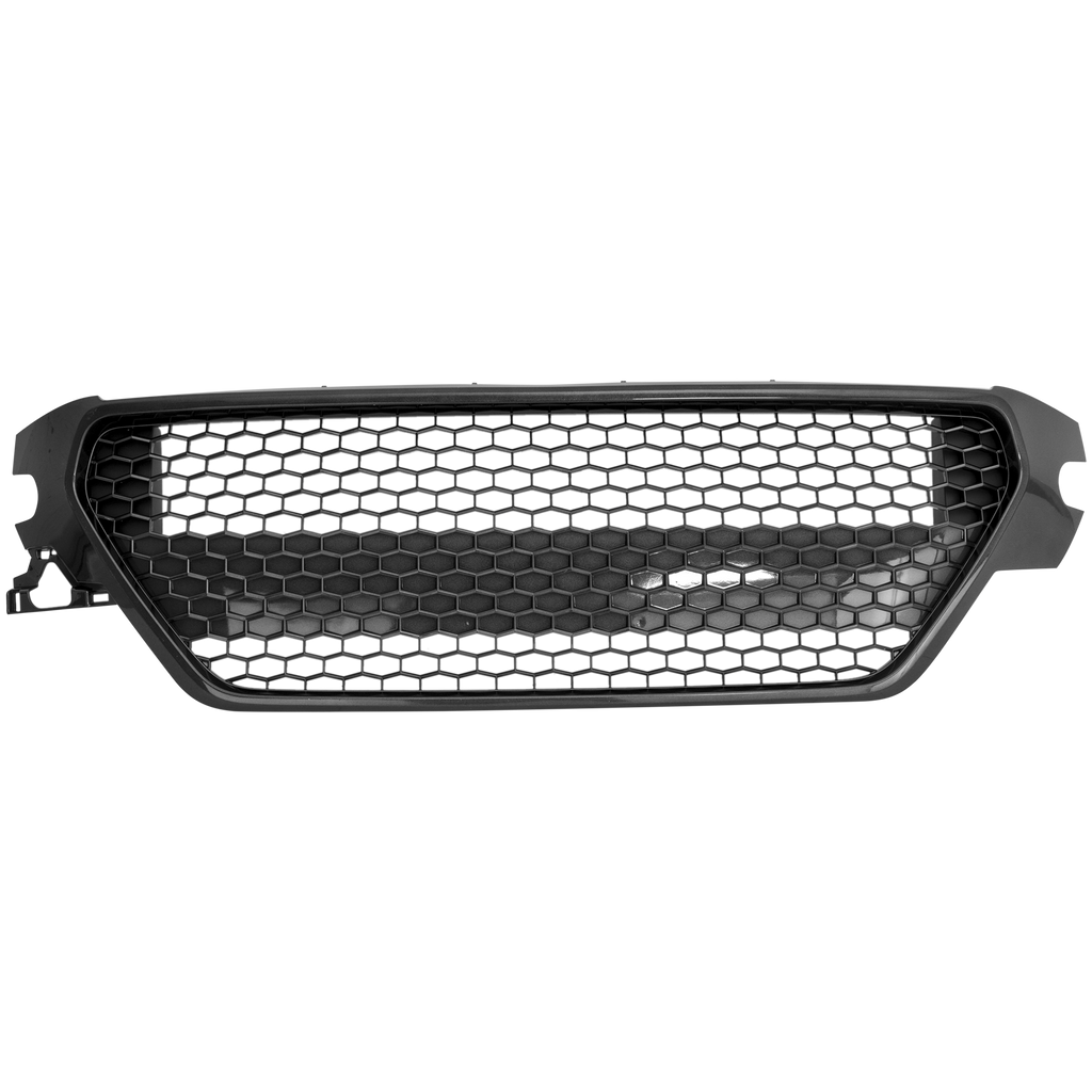 COROLLA 20-22 FRONT BUMPER GRILLE, Textured Gray, w/o Apex Edition, w/o Nightshade Edition, SE/XSE Models, Sedan, Japan Built Models