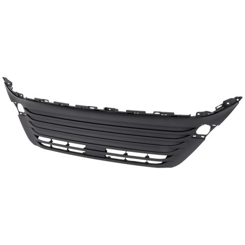 VENZA 21-21 FRONT BUMPER GRILLE, Lower, Cover, Textured Black, w/o Camera Hole, LE Model