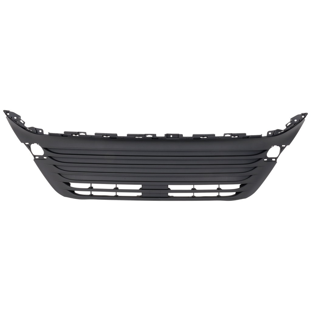 VENZA 21-21 FRONT BUMPER GRILLE, Lower, Cover, Textured Black, w/o Camera Hole, LE Model