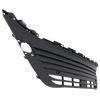 VENZA 21-21 FRONT BUMPER GRILLE, Lower, Cover, Textured Black, w/o Camera Hole, Limited/XLE Model