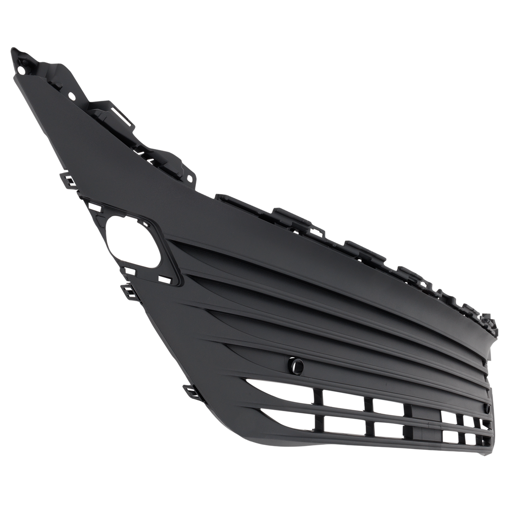 VENZA 21-21 FRONT BUMPER GRILLE, Lower, Cover, Textured Black, w/o Camera Hole, Limited/XLE Model