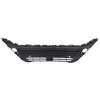 VENZA 21-21 FRONT BUMPER GRILLE, Lower, Cover, Textured Black, w/o Camera Hole, Limited/XLE Model