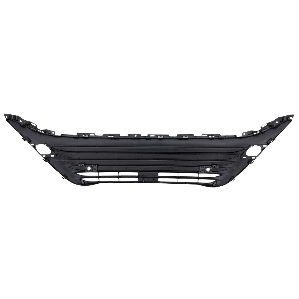 VENZA 21-21 FRONT BUMPER GRILLE, Lower, Cover, Textured Black, w/o Camera Hole, Limited/XLE Model