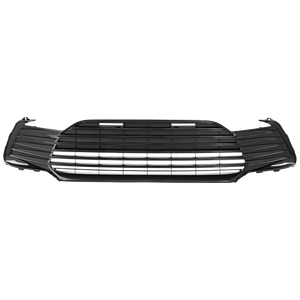 CAMRY 21-22 FRONT BUMPER GRILLE, Gloss Dark Gray, LE/XLE Models, w/o Camera Hole - CAPA