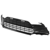 CAMRY 21-22 FRONT BUMPER GRILLE, Gloss Dark Gray, LE/XLE Models, w/o Camera Hole - CAPA