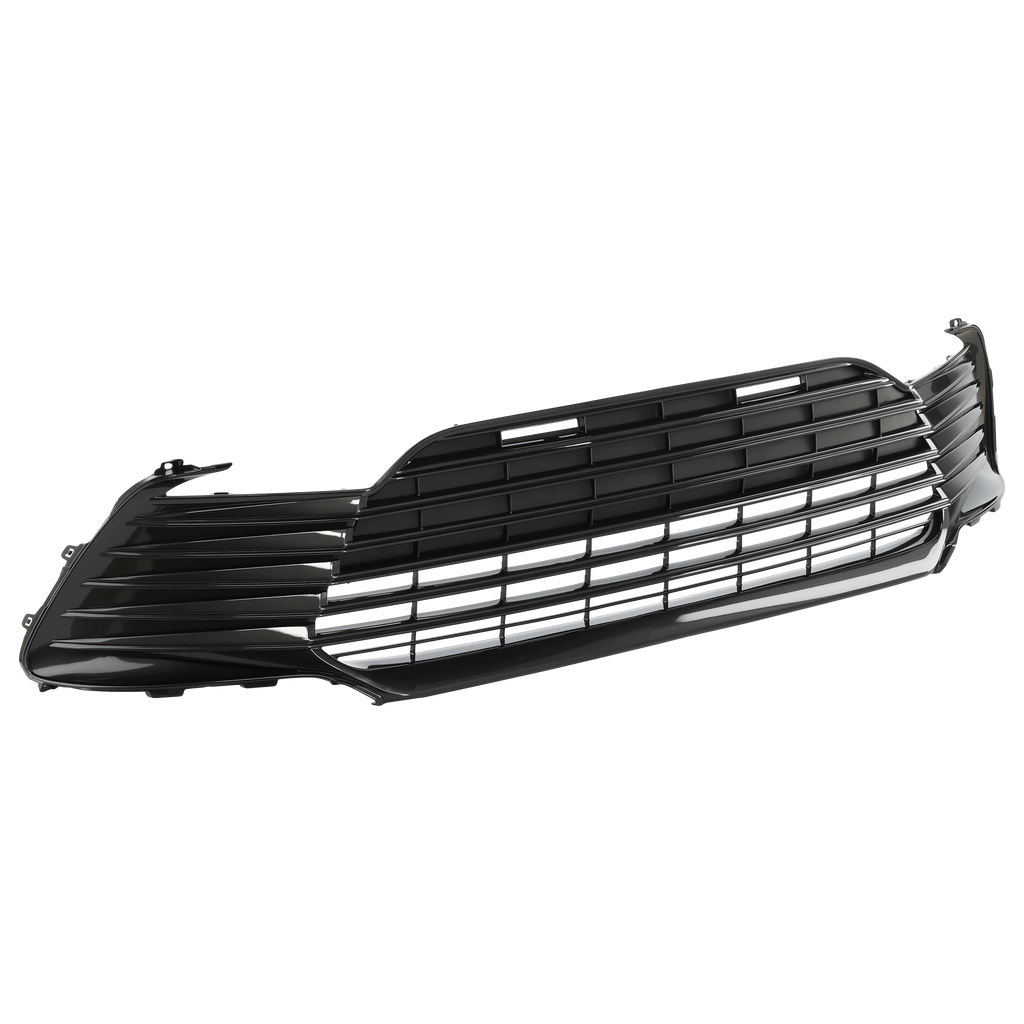 CAMRY 21-22 FRONT BUMPER GRILLE, Gloss Dark Gray, LE/XLE Models, w/o Camera Hole - CAPA