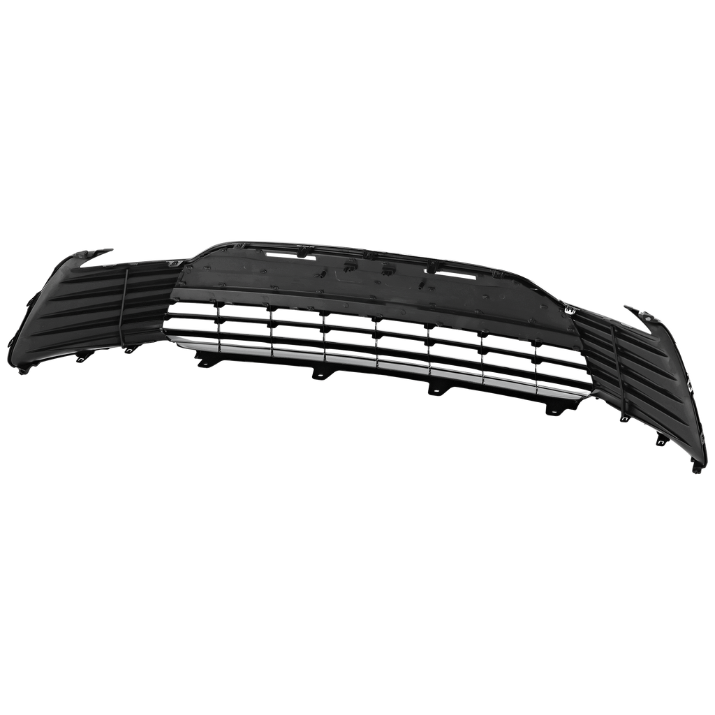 CAMRY 21-22 FRONT BUMPER GRILLE, Gloss Dark Gray, LE/XLE Models, w/o Camera Hole - CAPA