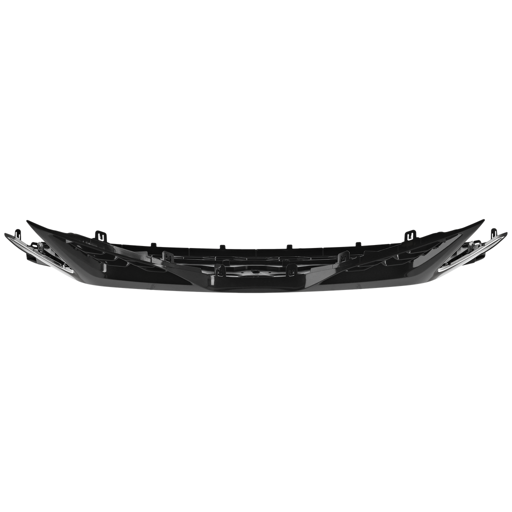 CAMRY 21-22 FRONT BUMPER GRILLE, Painted Silver Gray, w/o TRD Package, w/o Parking Sensors, XSE Model - CAPA