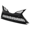CAMRY 21-22 FRONT BUMPER GRILLE, Painted Silver Gray, w/o TRD Package, w/ Parking Sensors, XSE Model - CAPA