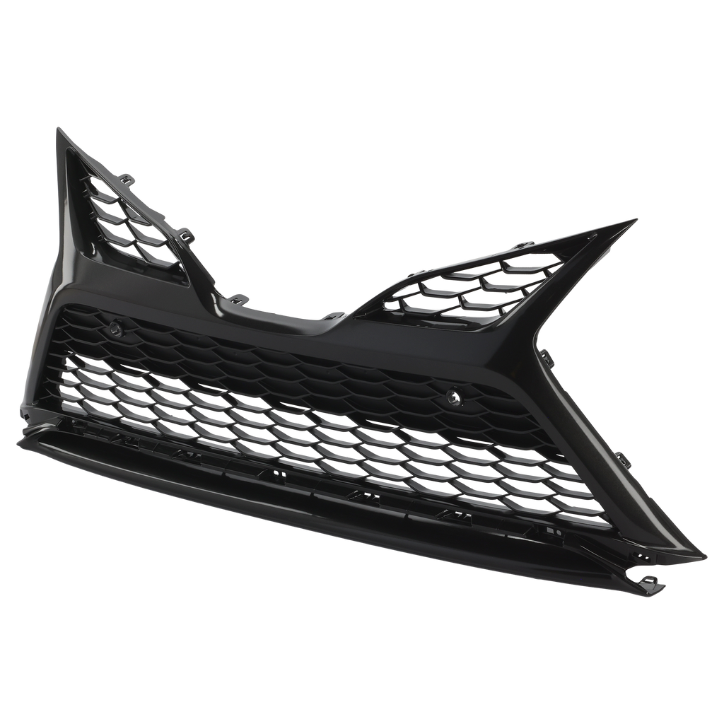 CAMRY 21-22 FRONT BUMPER GRILLE, Painted Silver Gray, w/o TRD Package, w/ Parking Sensors, XSE Model - CAPA
