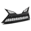 CAMRY 21-22 FRONT BUMPER GRILLE, Painted Silver Gray, w/o TRD Package, w/ Parking Sensors, XSE Model - CAPA
