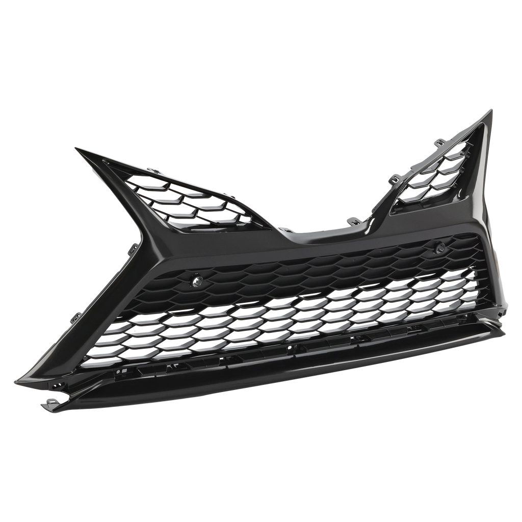 CAMRY 21-22 FRONT BUMPER GRILLE, Painted Silver Gray, w/o TRD Package, w/ Parking Sensors, XSE Model - CAPA