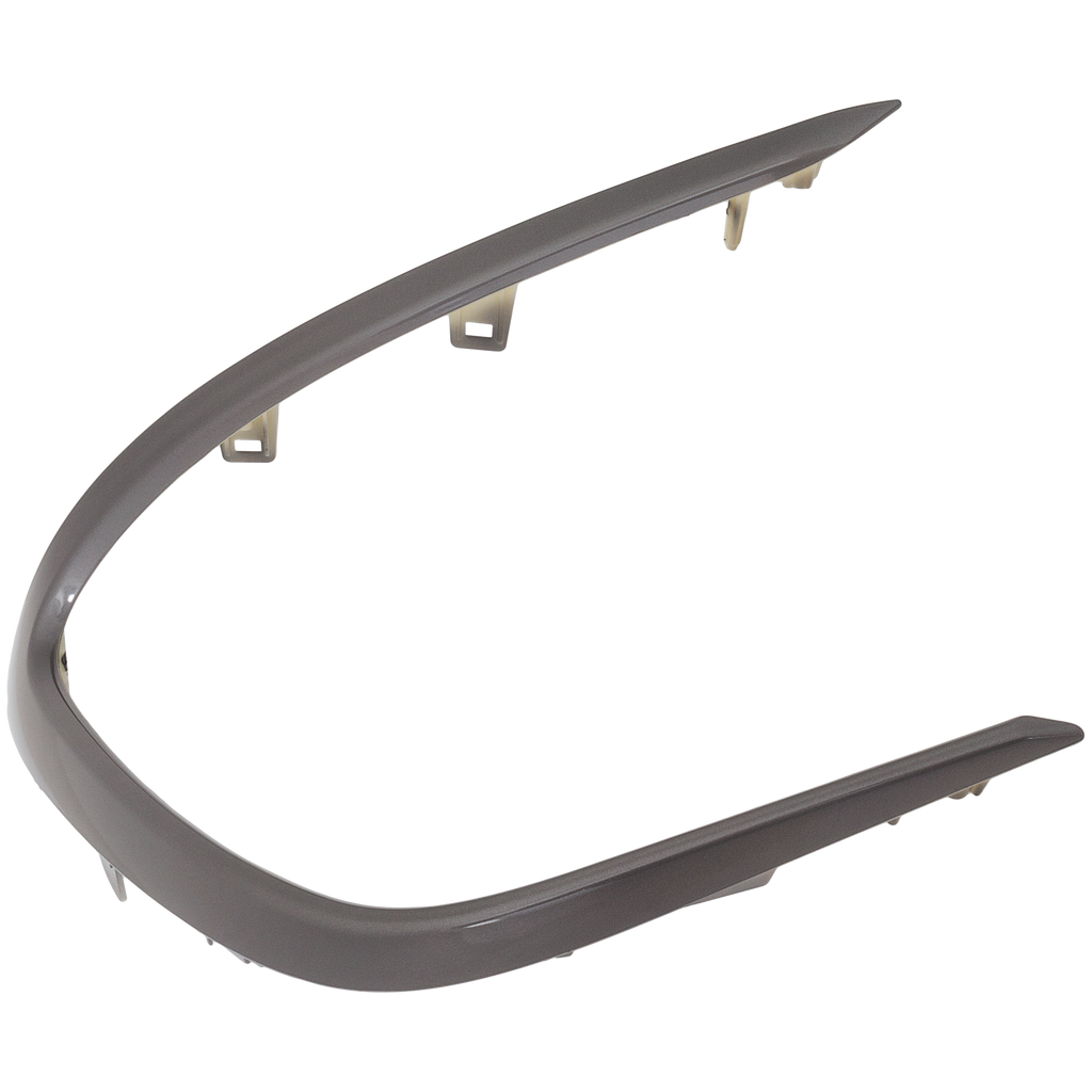 CAMRY 21-22 FRONT BUMPER MOLDING LH, Painted Dark Gray, LE Models
