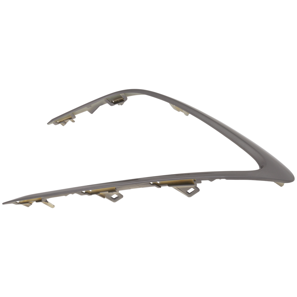 CAMRY 21-22 FRONT BUMPER MOLDING LH, Painted Dark Gray, LE Models