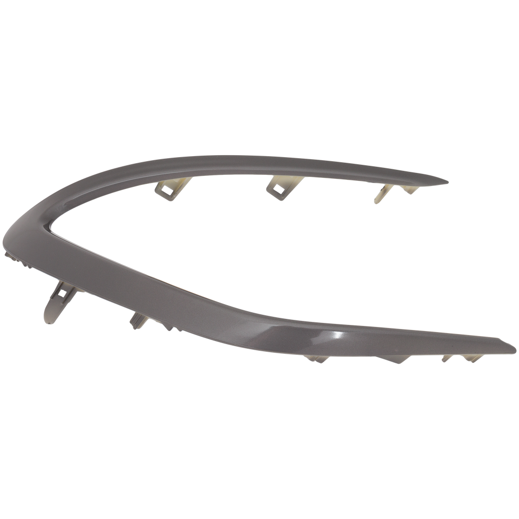 CAMRY 21-22 FRONT BUMPER MOLDING LH, Painted Dark Gray, LE Models