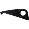 C-HR 20-22 FRONT BUMPER MOLDING RH, Hole Cover, Textured Black, Plastic, Limited Model, Japan Built Vehicle