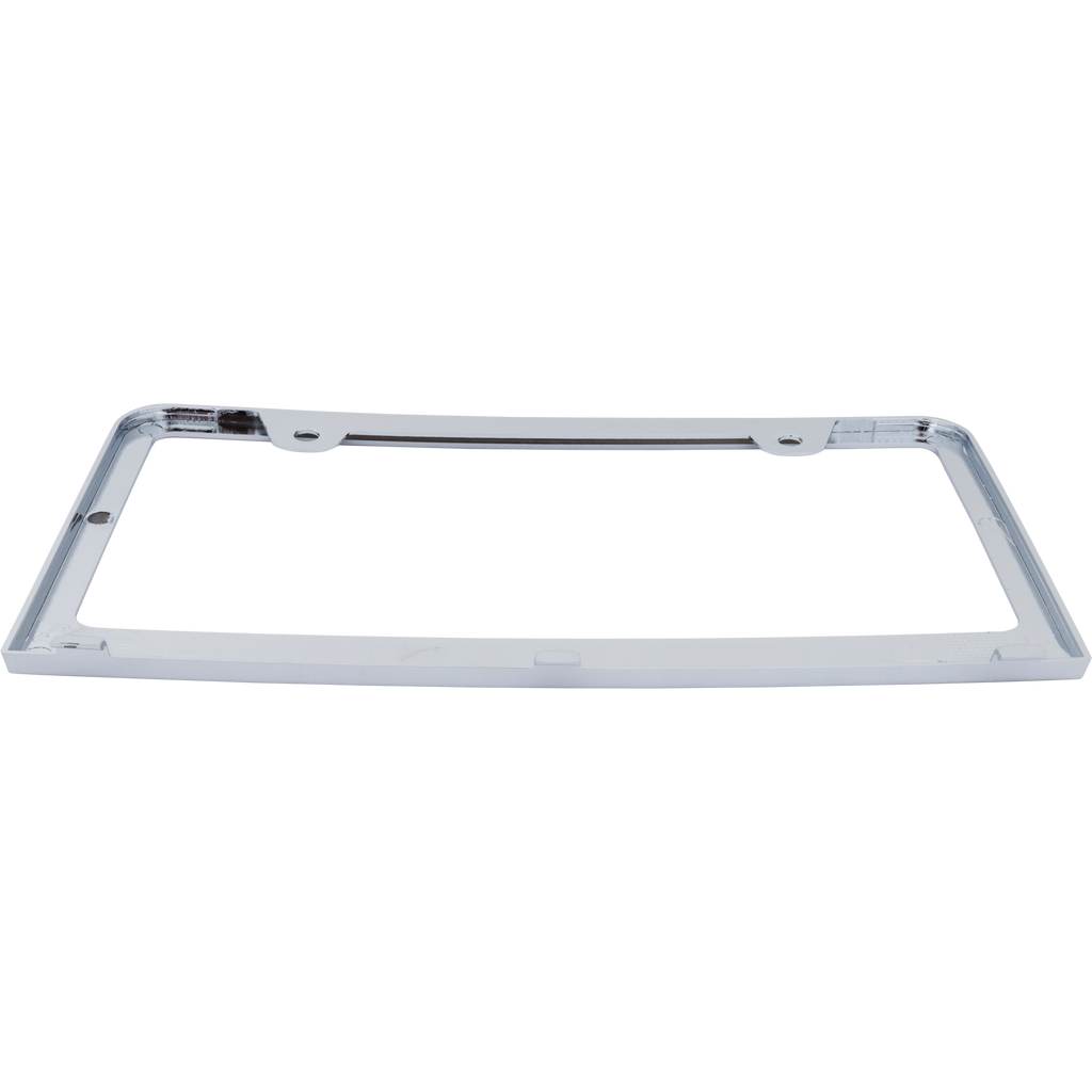 MODEL S 16-20 FRONT LICENSE PLATE BRACKET, Frame, Black, From 4-16