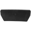 MODEL S 16-20 FRONT LICENSE PLATE BRACKET, Base, Black, From 4-16