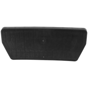 MODEL S 16-20 FRONT LICENSE PLATE BRACKET, Base, Black, From 4-16